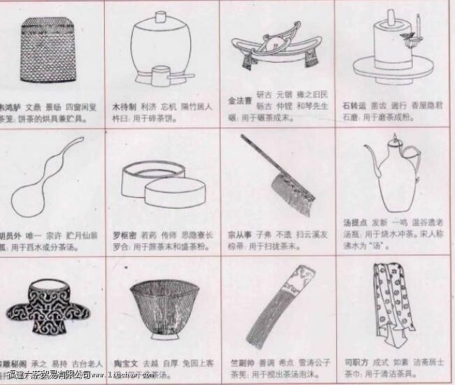 茶具十二先生,指的是什么 茶具十二先生,指的是什么