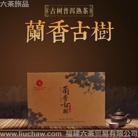 gdpe001普洱茶 古树 茶砖.