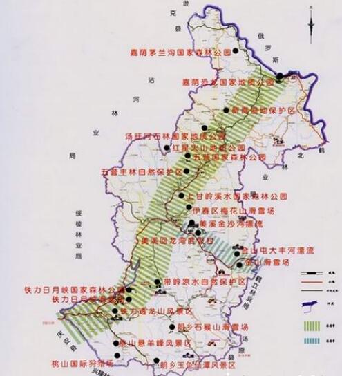 黑龙江旅行醉人林都伊春旅游攻略森林公园推荐