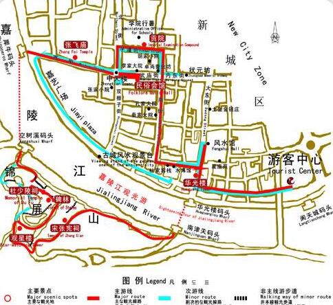 四川旅行风水古城阆中旅游攻略景点参考