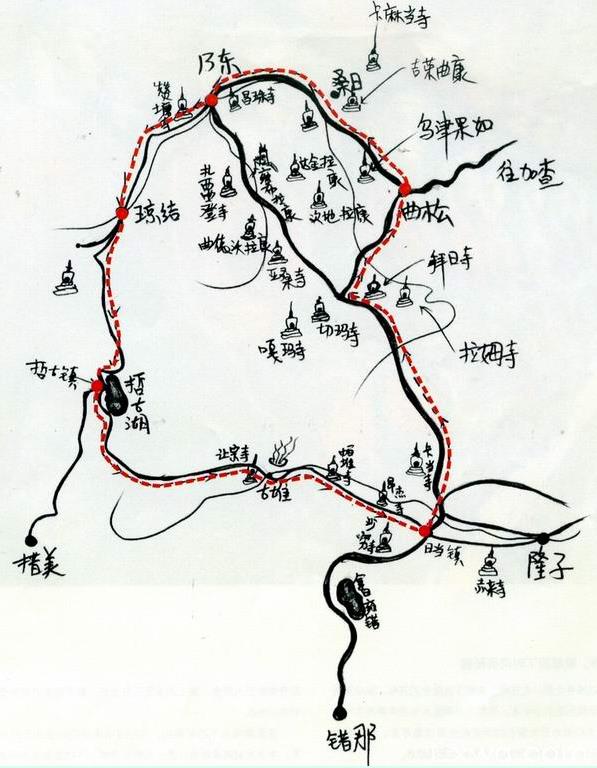 西藏旅行吐蕃发源地山南旅游之行程设计和交通参考