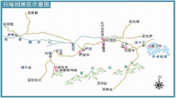 西藏旅行梦境天堂日喀则旅游周边景点参考