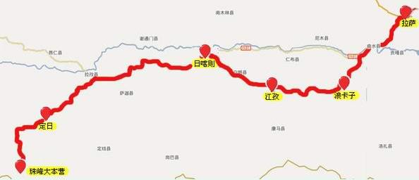 西藏经典线路旅游攻略之拉萨日喀则珠峰环线