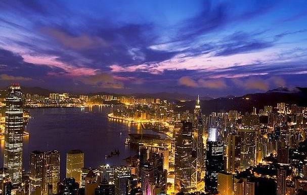 香港旅行之香港的夜景最美夜香港