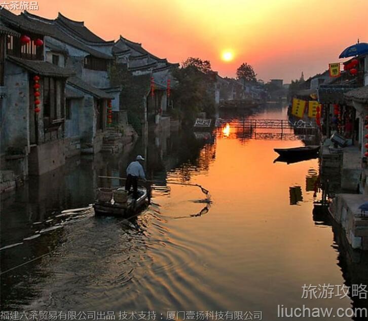 090 5A浙江西塘古镇景区旅游攻略