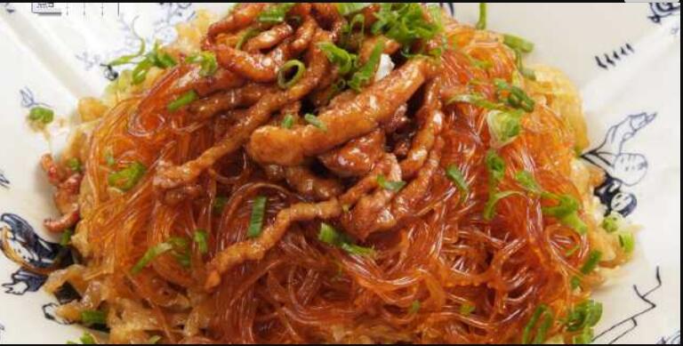 炒肉渍菜粉