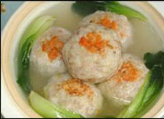 清炖蟹肉狮子头