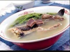 奶汤鱼皮