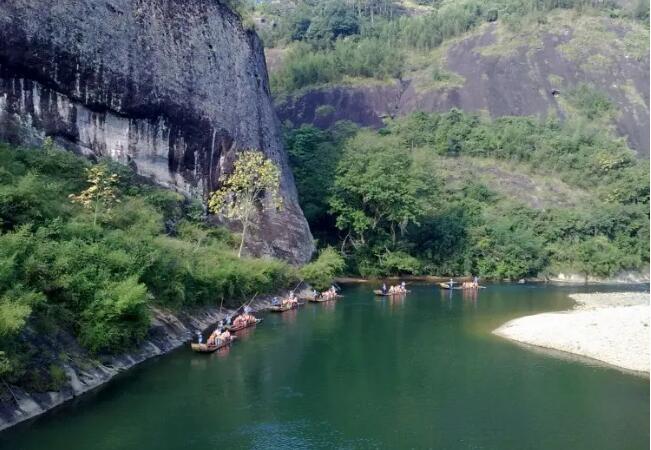 武夷山大峡谷漂流