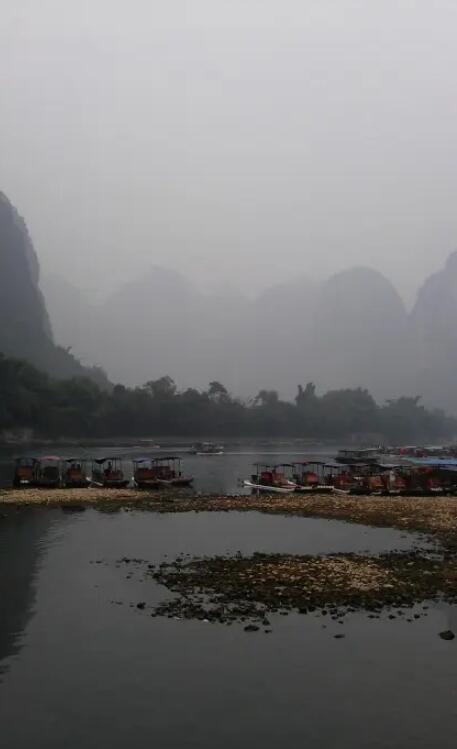 漓江钻石水道竹筏漂流