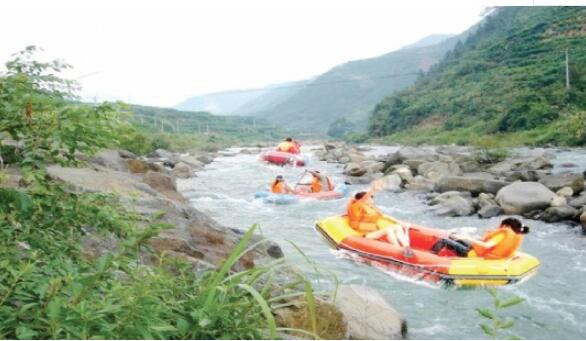 百香农庄漂流