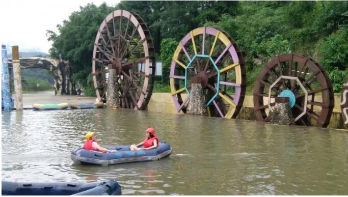 清远黄腾峡漂流.