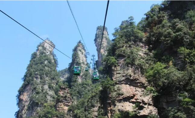 张家界黄石寨索道,