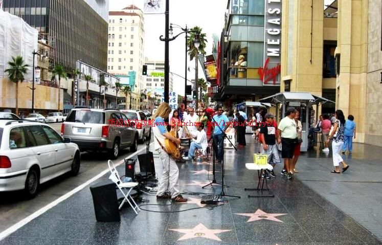 美国好莱坞星光大道旅游攻略