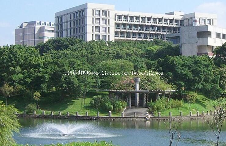 台湾新竹交通大学校园风光旅游攻略