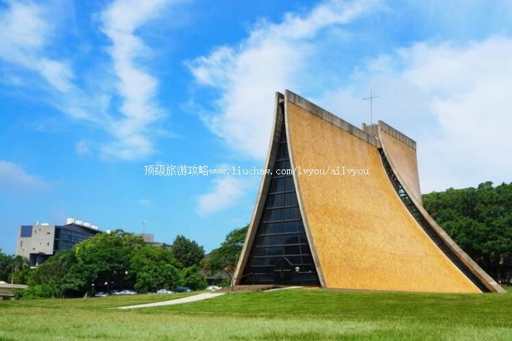 台湾台中东海大学校园风光旅游攻略