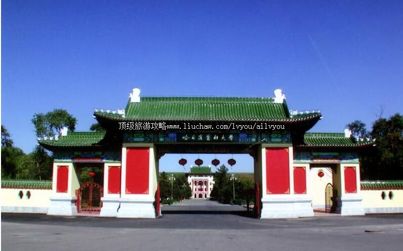 哈尔滨医科大学校园风光