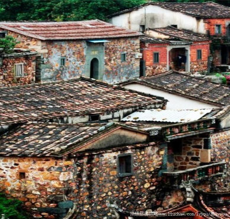 福建樟脚五彩油画石头城旅游攻略