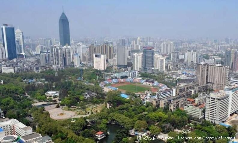 �����人��ɽ��԰���ι���