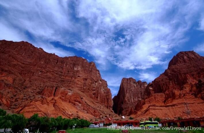 4A新疆天山库车神秘大峡谷旅游攻略