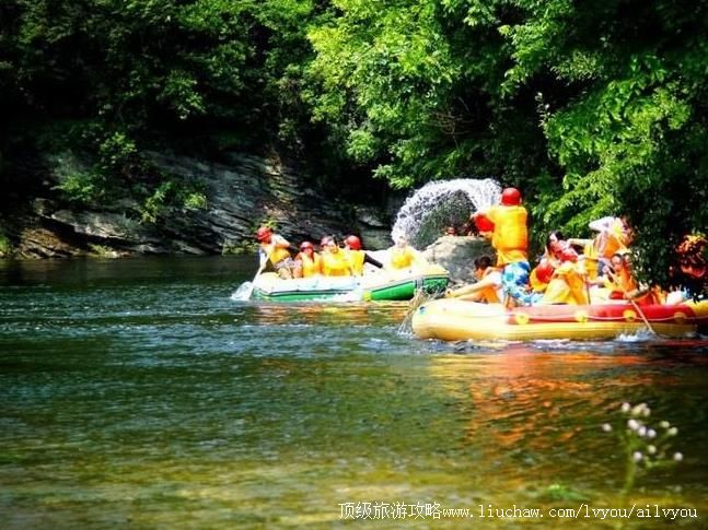 湖北丹江口武当峡谷第一漂旅游攻略