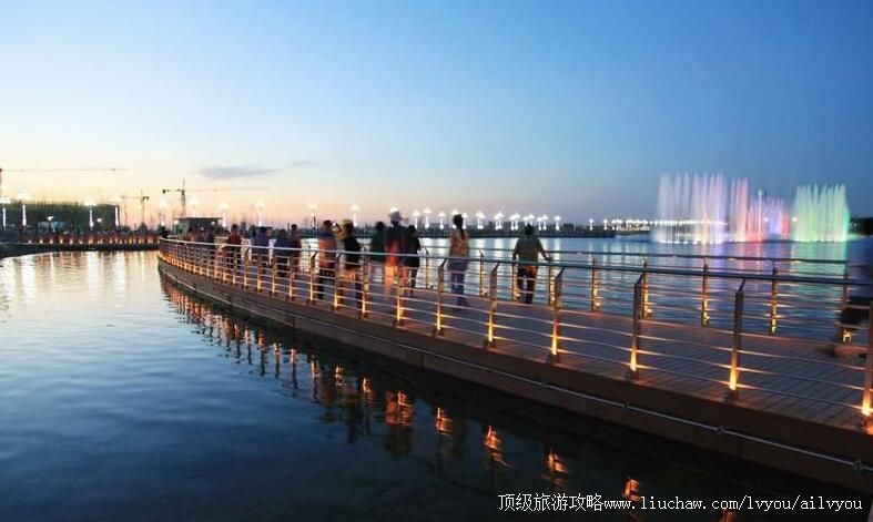 3A新疆乌苏九莲泉水景公园旅游攻略