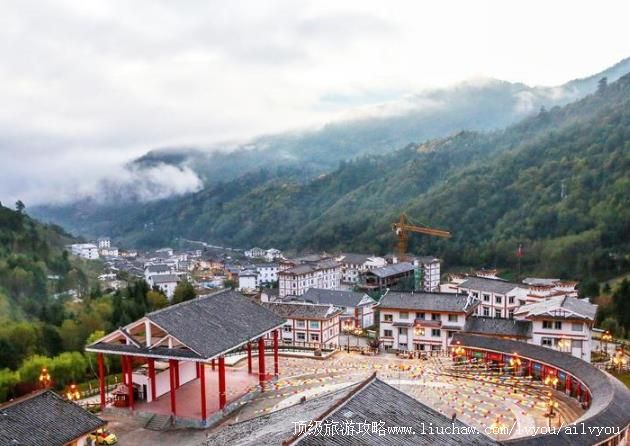 4A四川宝兴硗碛藏寨神木垒旅游景区旅游攻略