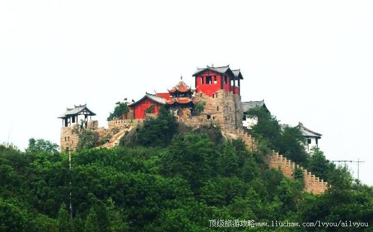 4A四川广安神龙山巴人石头城旅游攻略