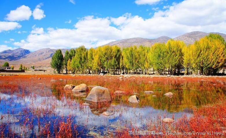 4A四川稻城桑堆河谷红草湿地旅游攻略