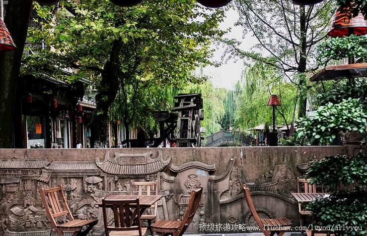 四川都江堰杨柳河步行街旅游攻略