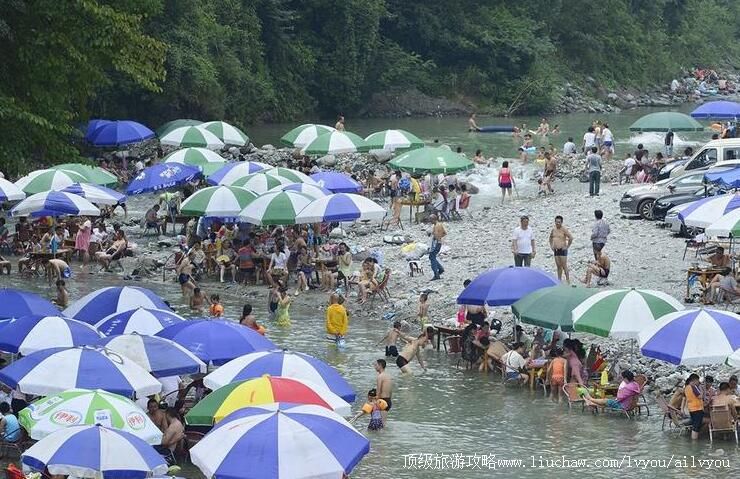 4A四川都江堰虹口旅游景区旅游攻略