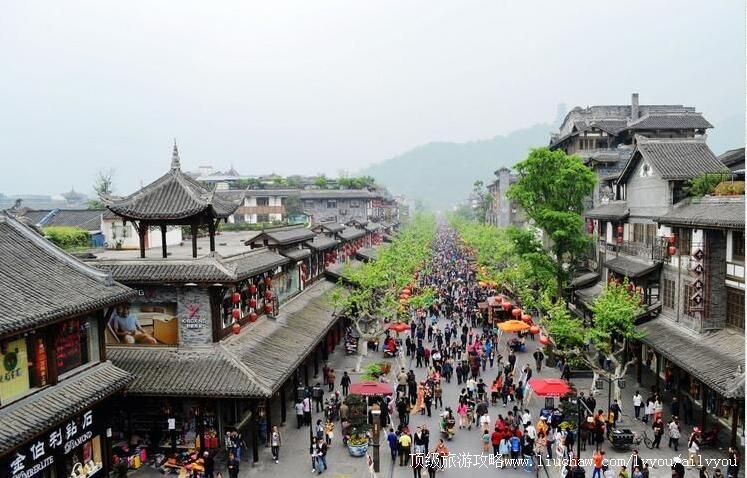 4A四川都江堰灌县古城旅游攻略