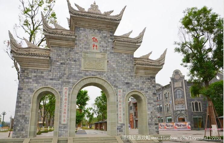 4A四川成都锦门丝绸商贸旅游小镇旅游攻略