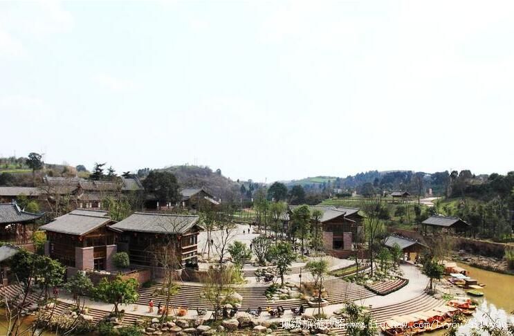 4A四川成都金堂五凤溪古镇旅游攻略