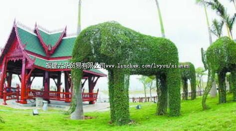 大象雕塑(园博园)