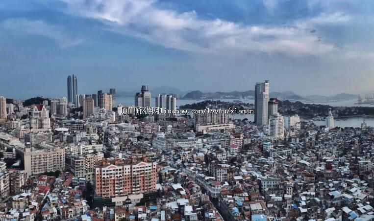 中山路看双子塔、鼓浪屿