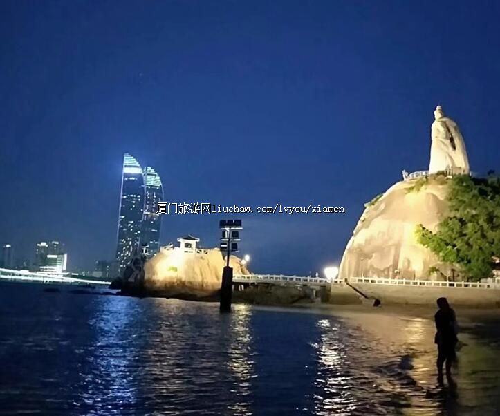 鼓浪屿上---看郑成功、双子塔