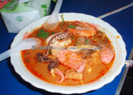 风味小吃-沙茶面