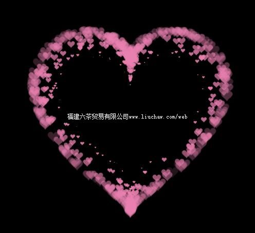 tx001爱心 求爱 表白心 售100元 定制200元