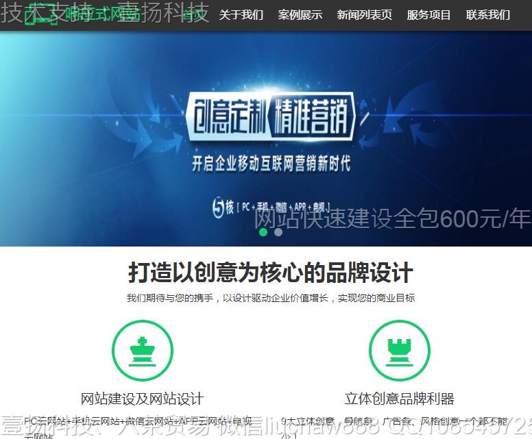 网站-网站建设网站设计公司模板6021moban