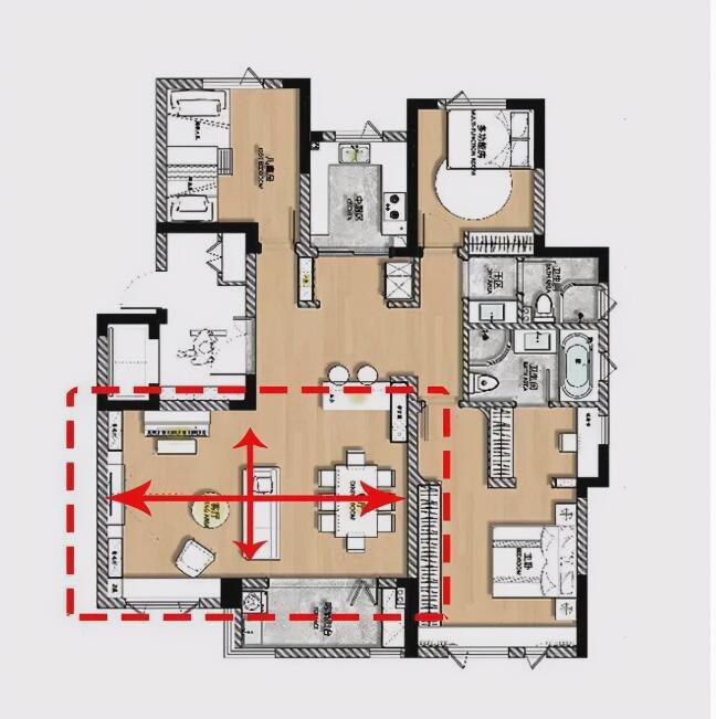 “横厅”户型到底好不好 很多人都喜欢买