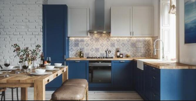 l形厨房装修效果图 设计师力荐老婆夸赞实用