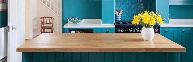 典雅的绿松石色厨房 回家感受清爽夏日魅力