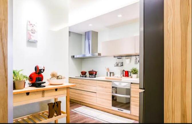 半开放式厨房设计 这11个独立又通风.