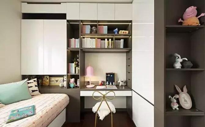 儿童房的布置考虑 休息娱乐学习一个不落下
