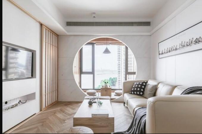 阳台不做推拉门 这样做效果很漂亮又多功能