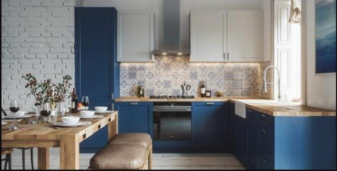 l形厨房装修效果图 设计师力荐老婆夸赞实用.