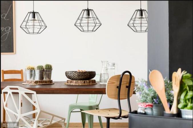 让小白开窍的一套餐厅布置方案 用餐氛围更有情调了