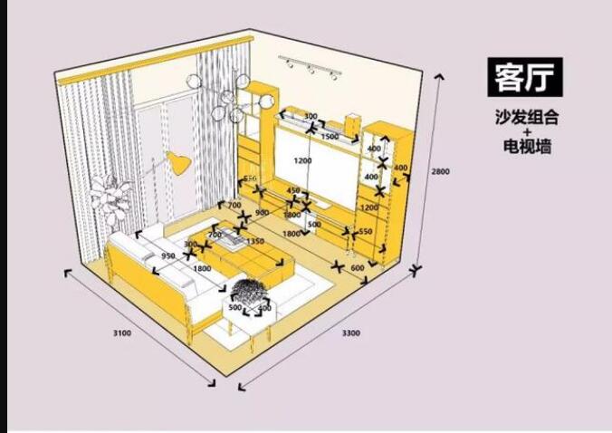 沙发+茶几+电视的客厅布局out了!这5种多元化布局更适合你