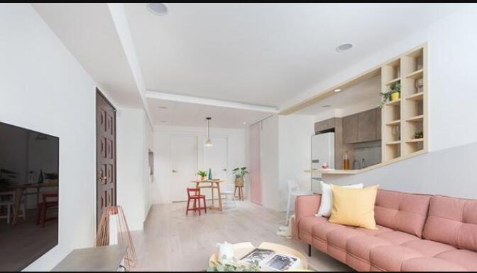 58平小户型的设计 小空间也可以温馨自在